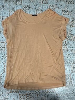ENTI Peach Short Sleeve Blouse – Women’s M/L